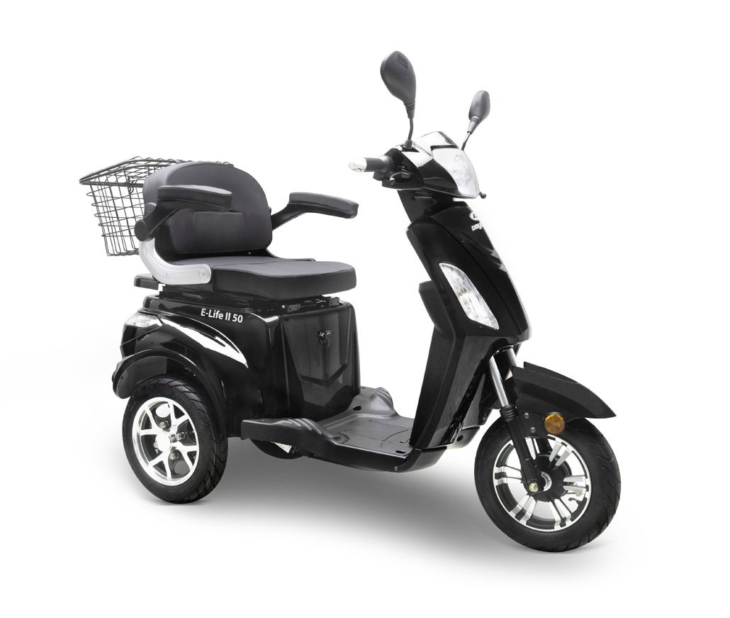 Prodám elektrický tříkolový skútr JJM E-LIFE II