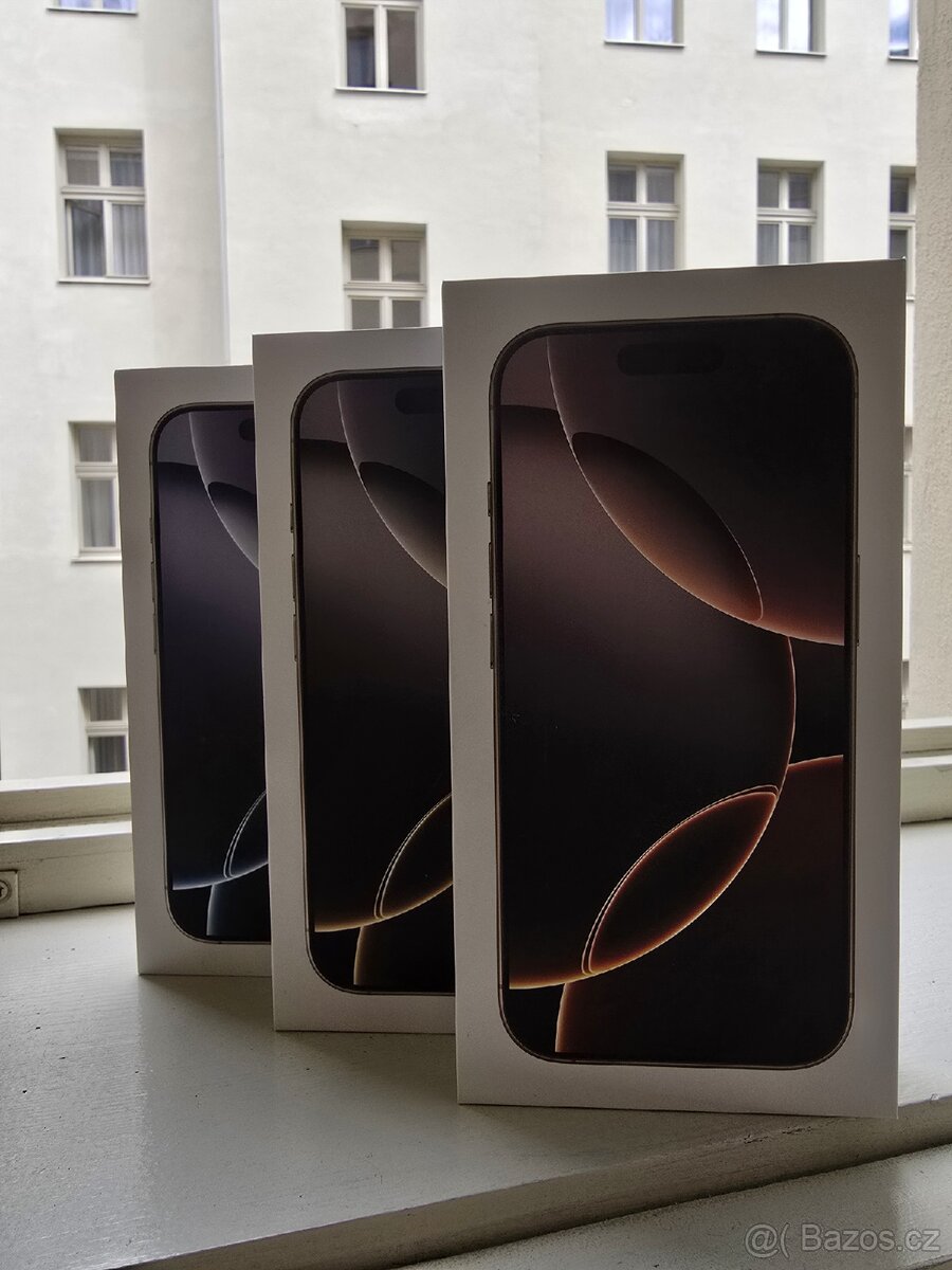 Apple iPhone 16 pro 256gb Natural, Desert,Black White