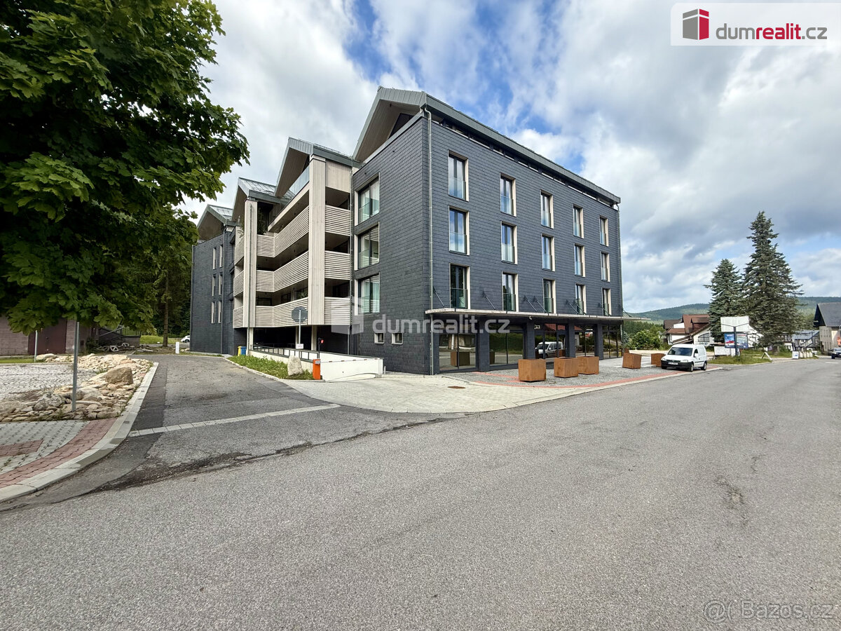 pronájem komerčního prostoru, 45m2 + terasa, Harrachov