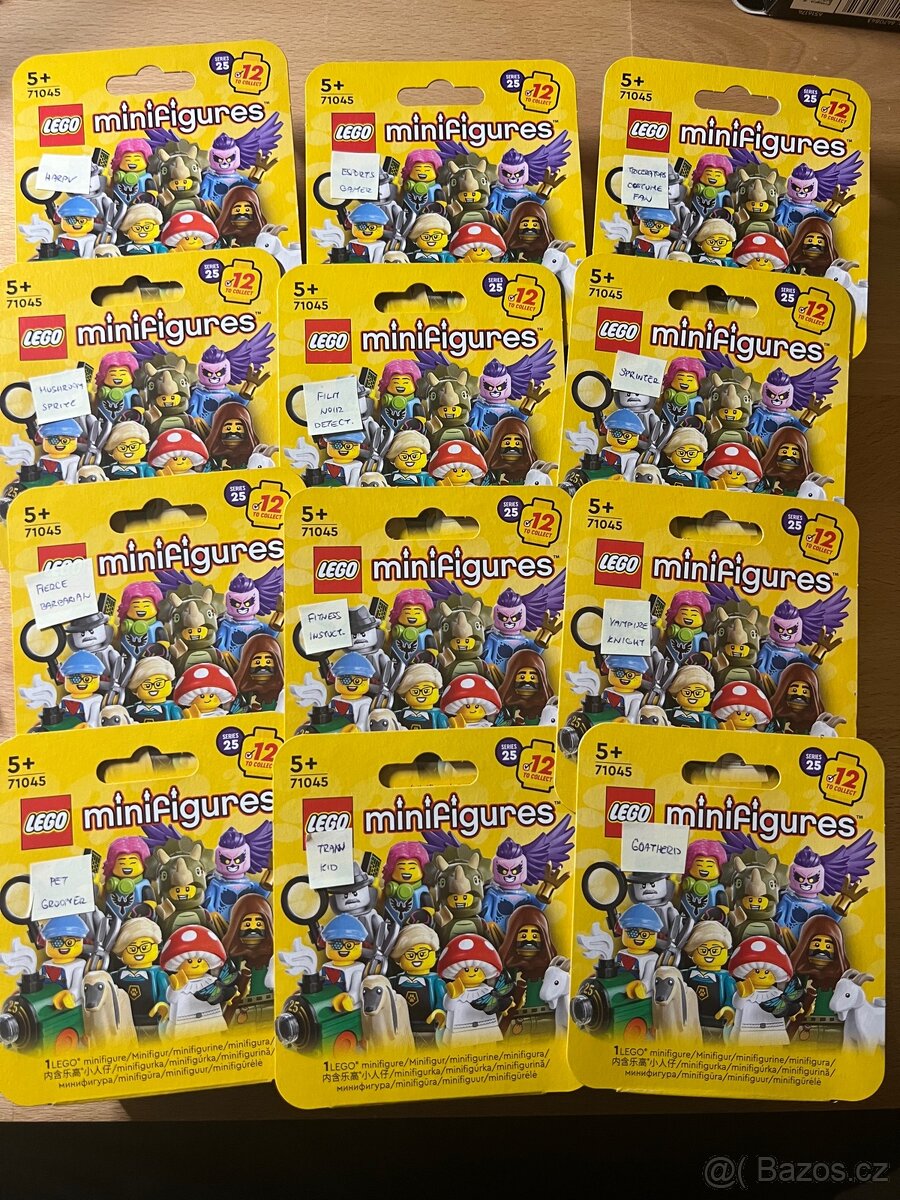 Lego minifigures 25 série