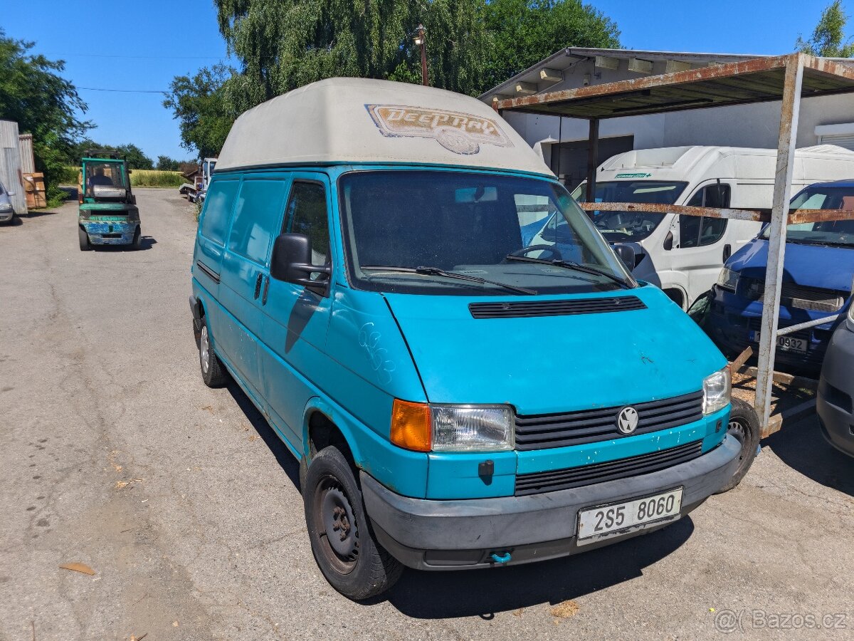 Volkswagen Transporter T4, 2.4 TDI, obytná nástavba, vysoká