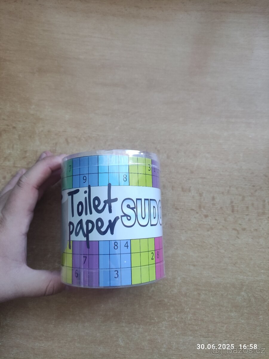Sudoku toaletní papír