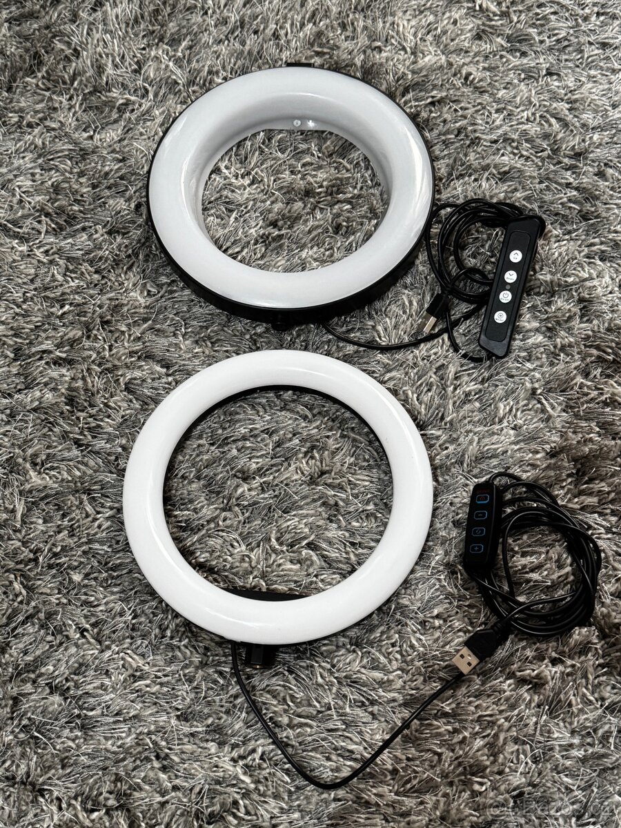 Prstencová lampa, kruhové světlo ring led light