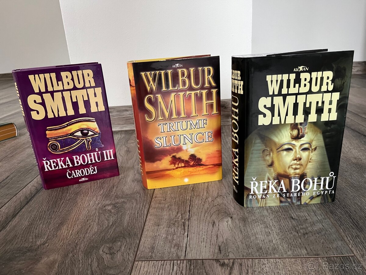 Wilbur Smith - řeka bohů, triumf slunce… cena celek