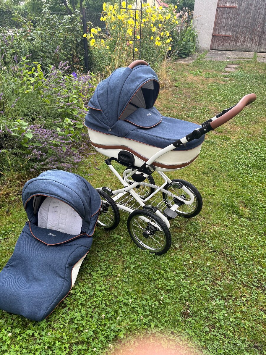 Kombinovaný houpací kočárek tako dalga +autosedačka zdarma