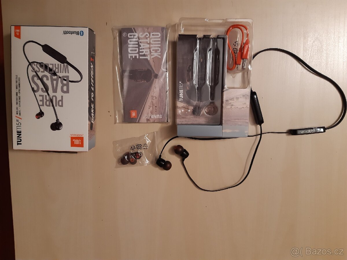 Bluetooth sluchátka JBL TUNE 115