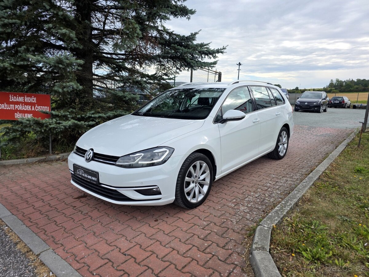 VW GOLF VII kombi 1.6 TDI-NOVÉ V ČR-1 MAJ.-ODPOČET DPH-216 T