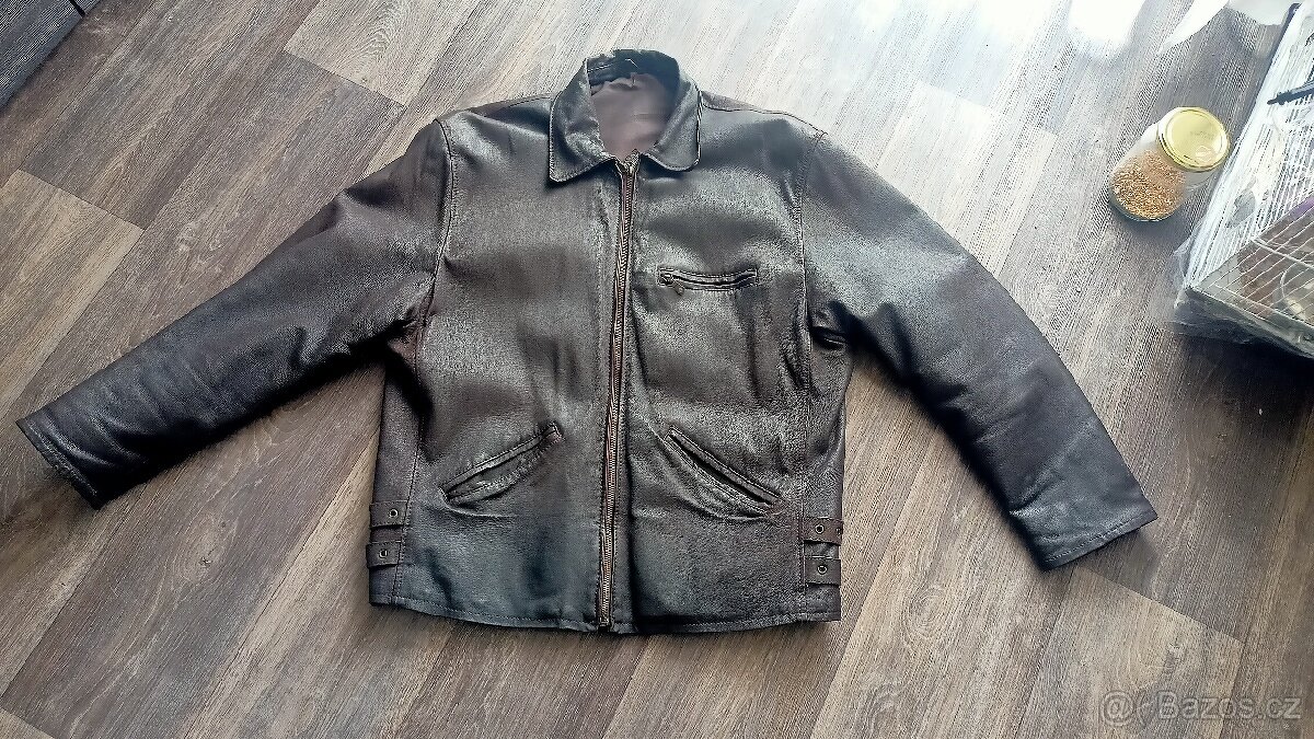 Pánská kožená bunda
