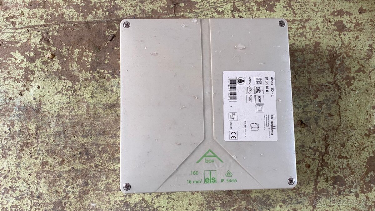 ✅ Nová instalační krabice Spelsberg Abox 160-L (IP65)