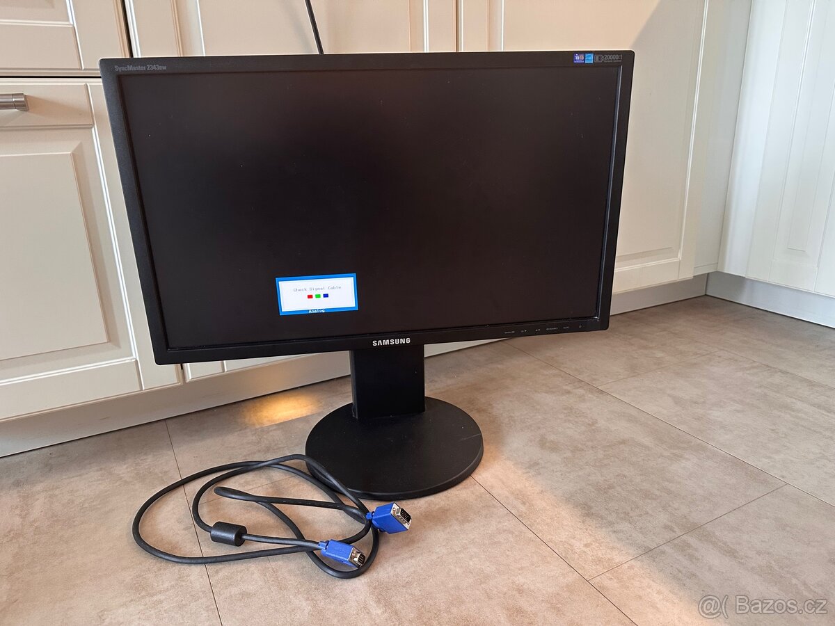 Monitor Samsung SyncMaster 2343BW černý