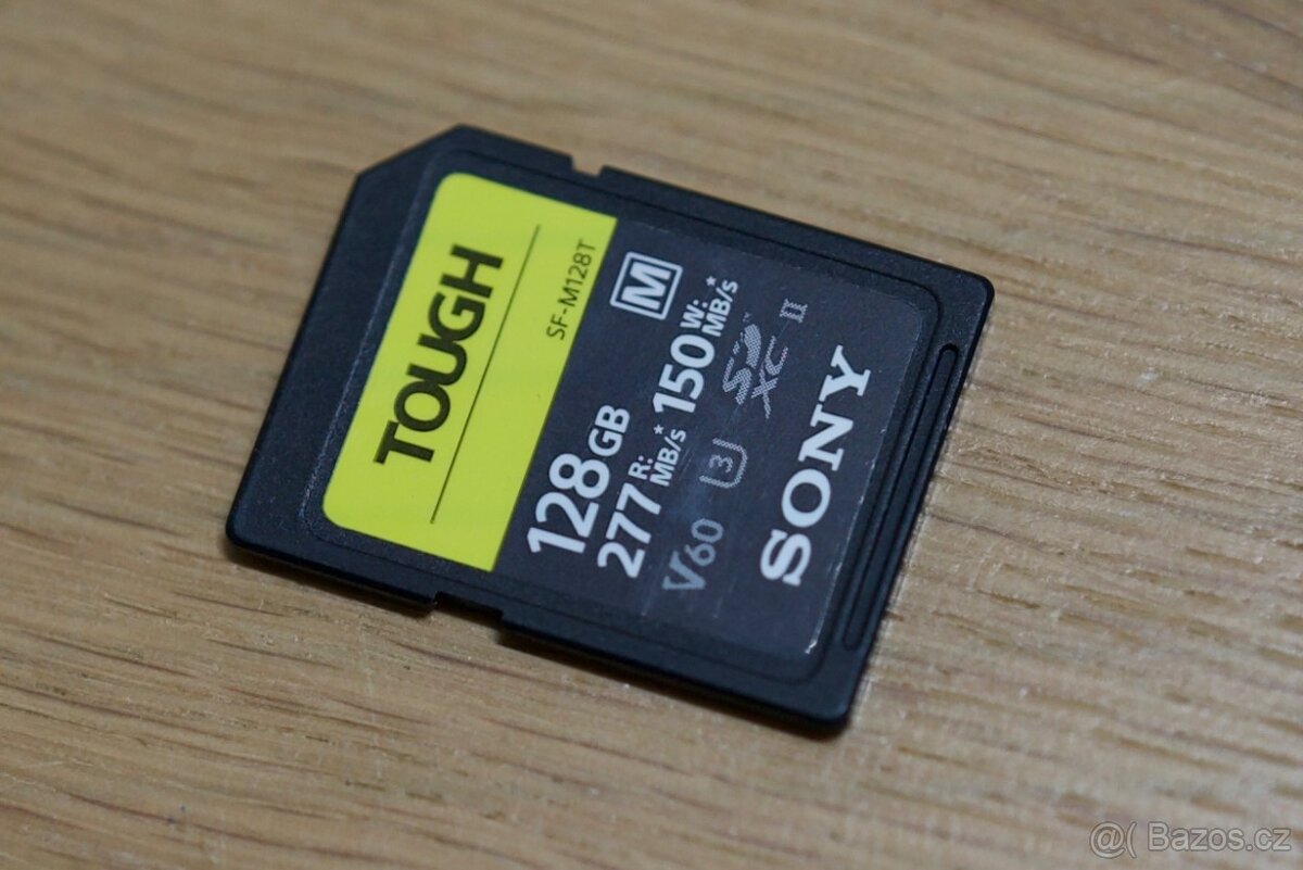 Sony SDXC Tough SF-M 128GB V60 U3 UHS-II