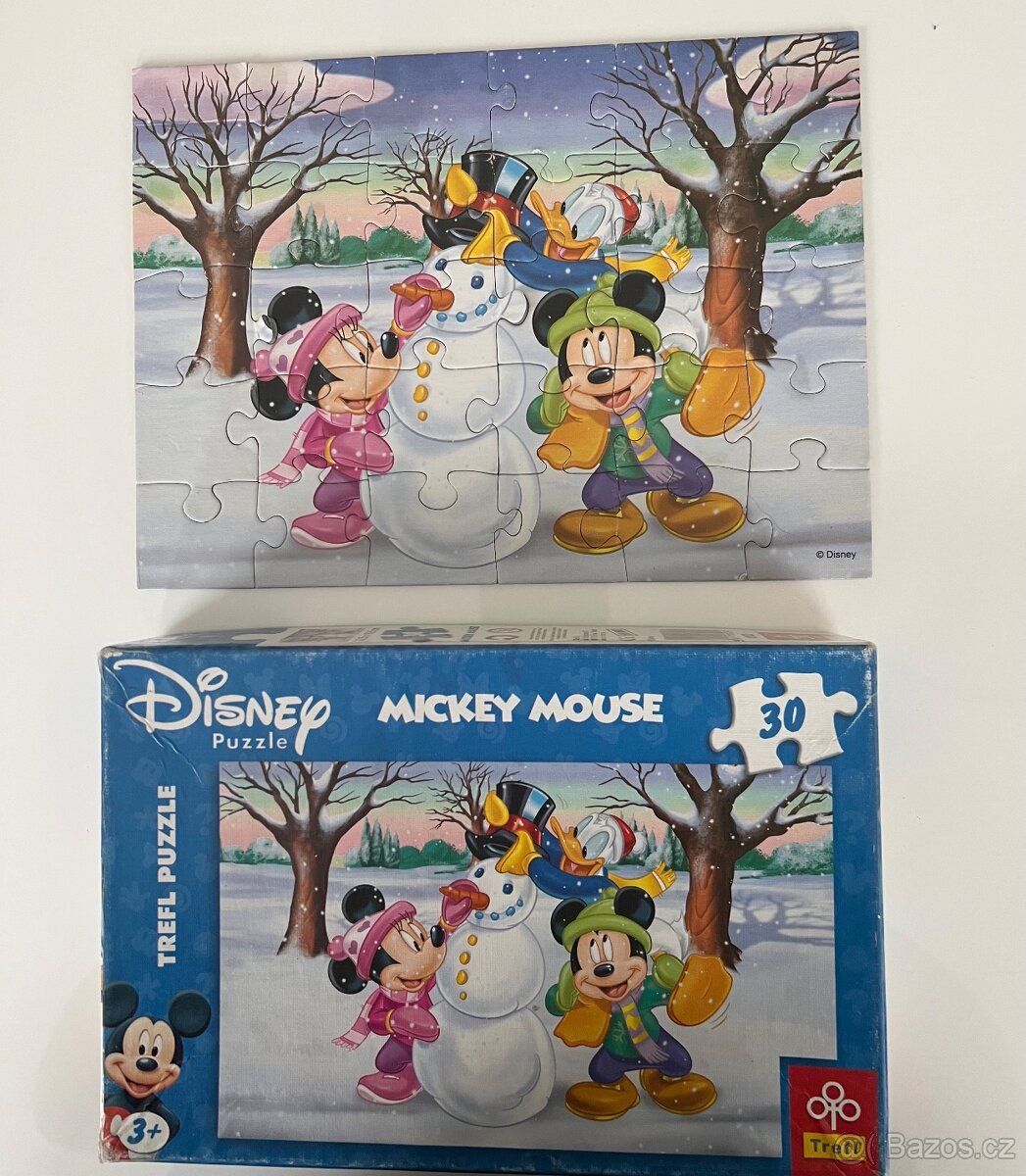 Puzzle mickey minie