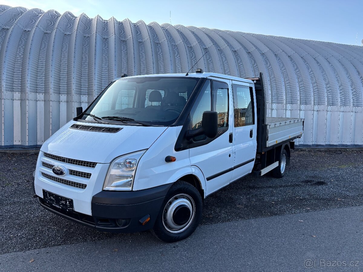 Ford Transit Dvoukabina 7Míst Dvoj Montáž 2.2Tdci R.V. 2014