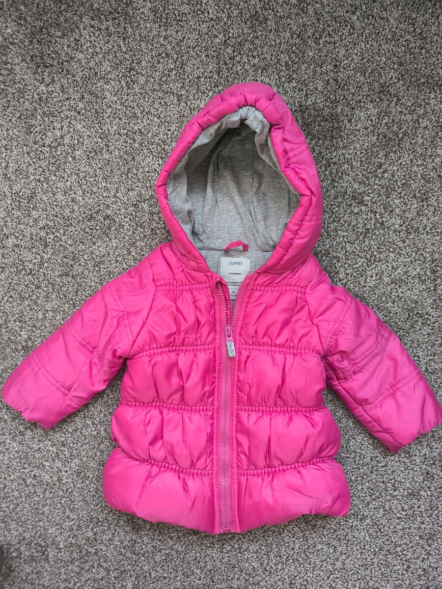 Dívčí zimní bunda Esprit vel. 74