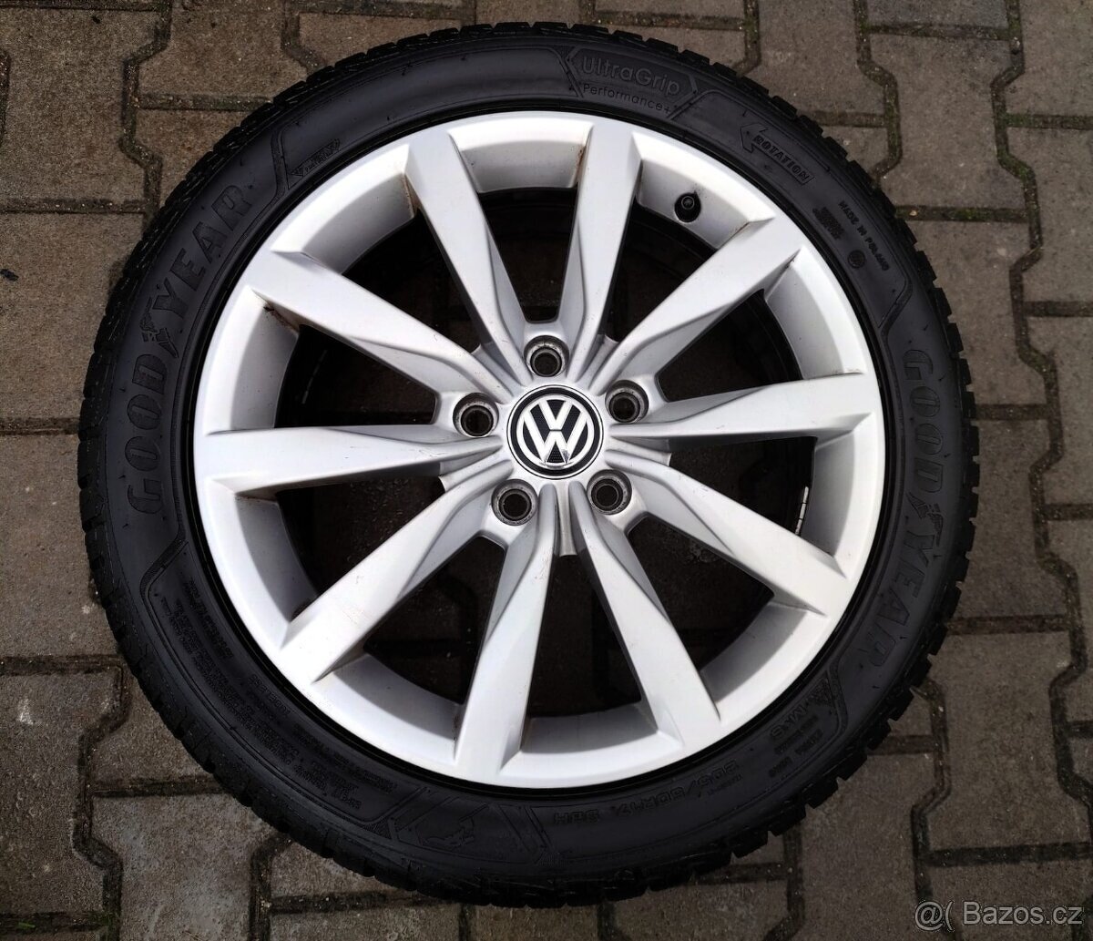 Alu kola originál Volkswagen Golf VII 5x112 R17 Dijon