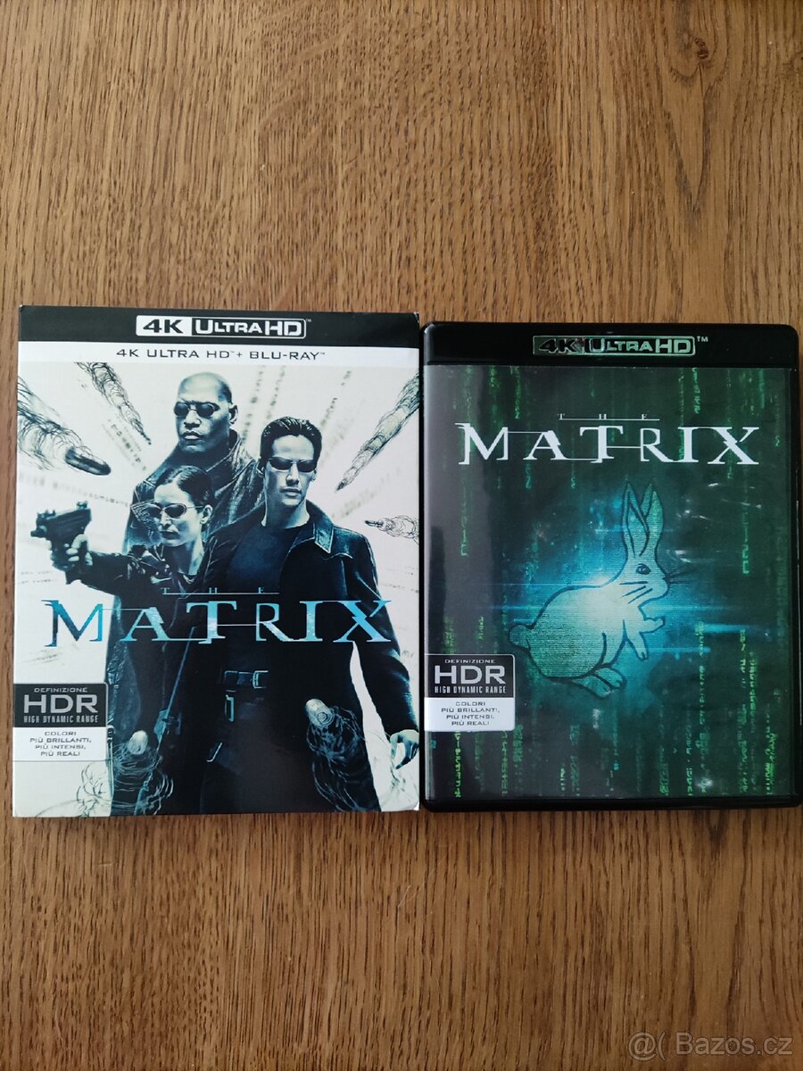 MATRIX CZ 4K UHD  remaster + bonusdisk NOVÉ