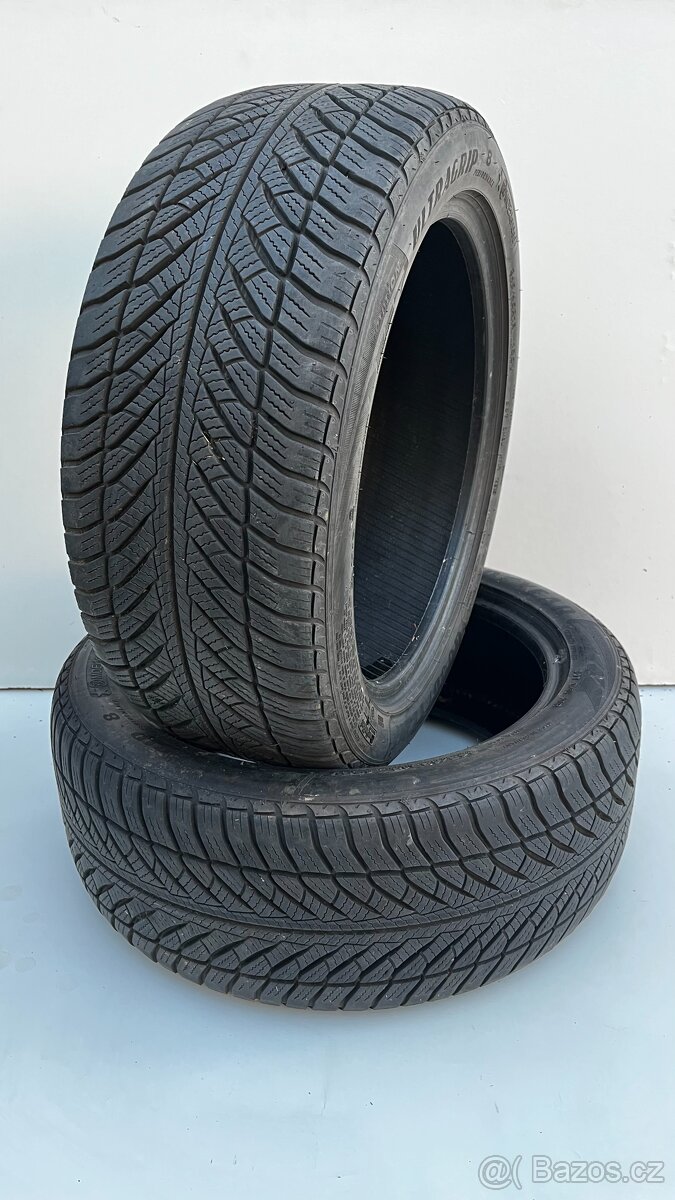 2x zimní pneu - 245/45 R18 100V Runflat - GOODYEAR - 6mm