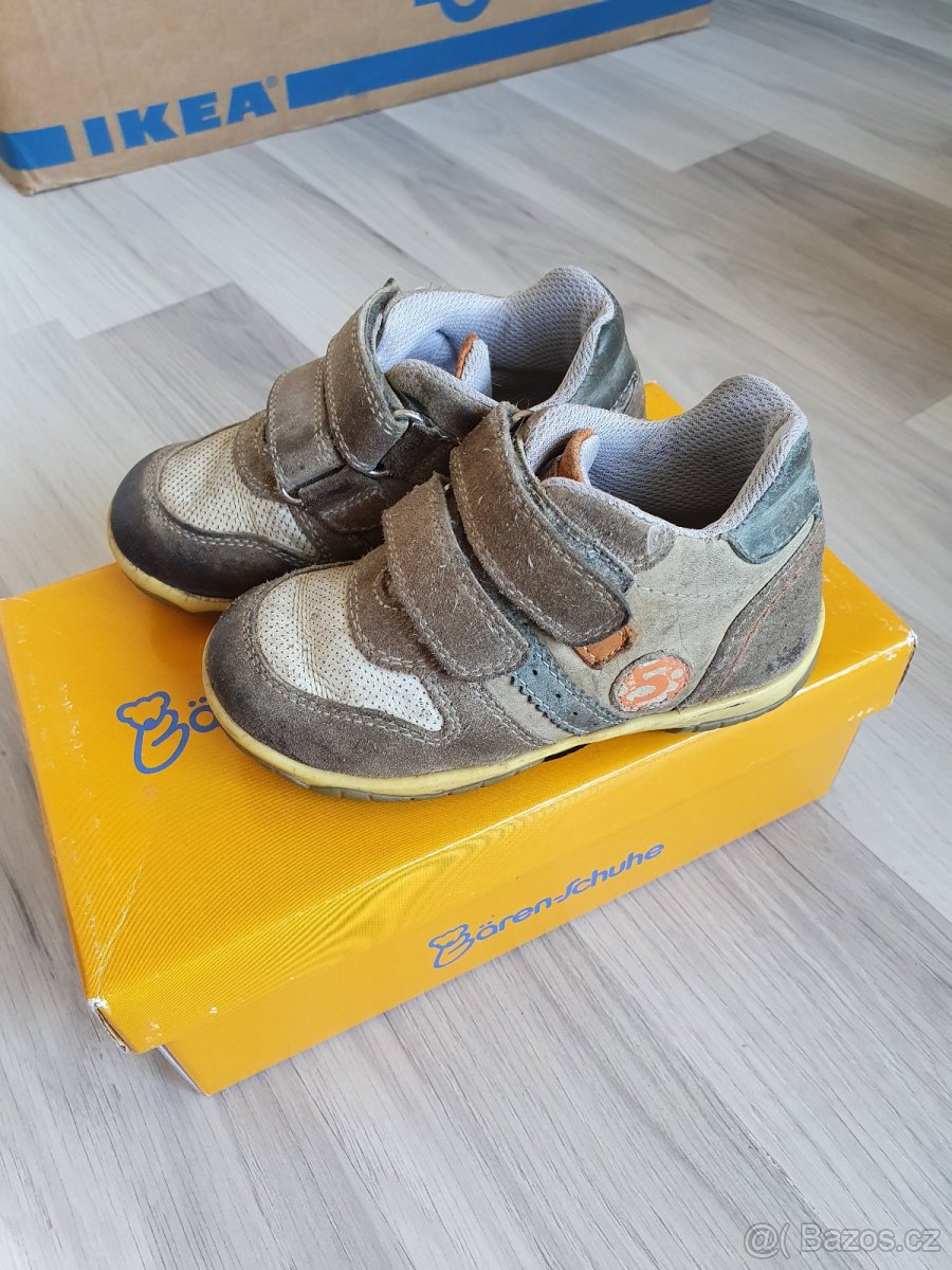 Celokožené tenisky vel. 23