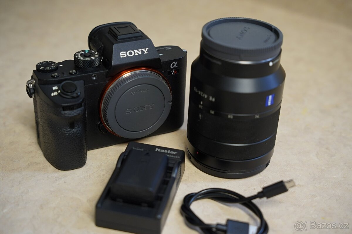 sony kamera a7rII + sony zeiss 24-70 mm FE 4