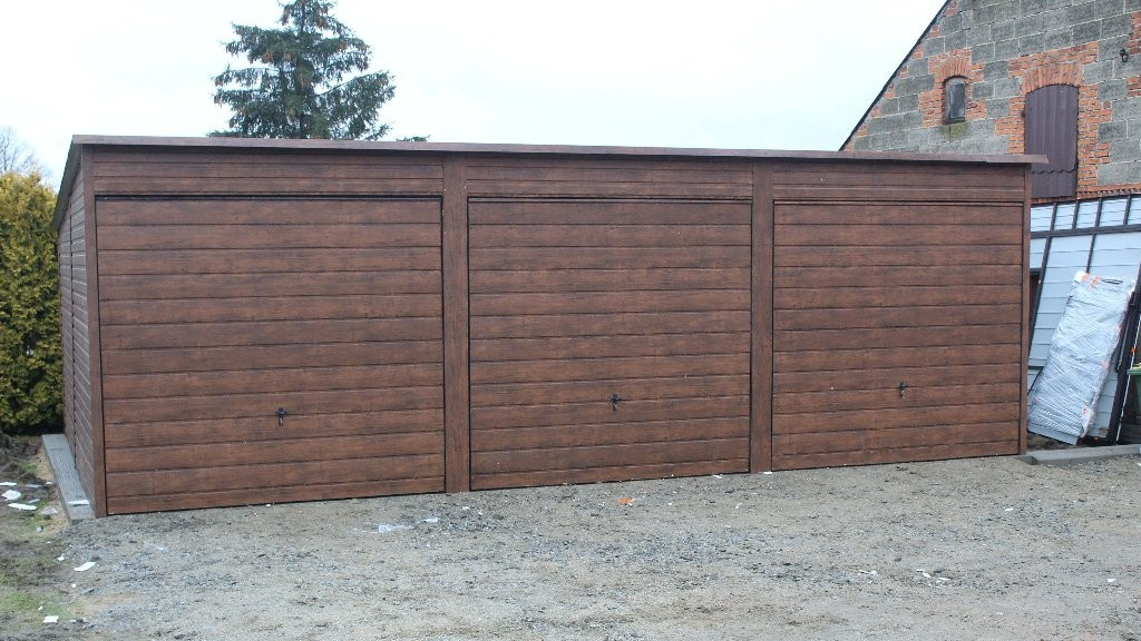 Plechová garáž 9x6