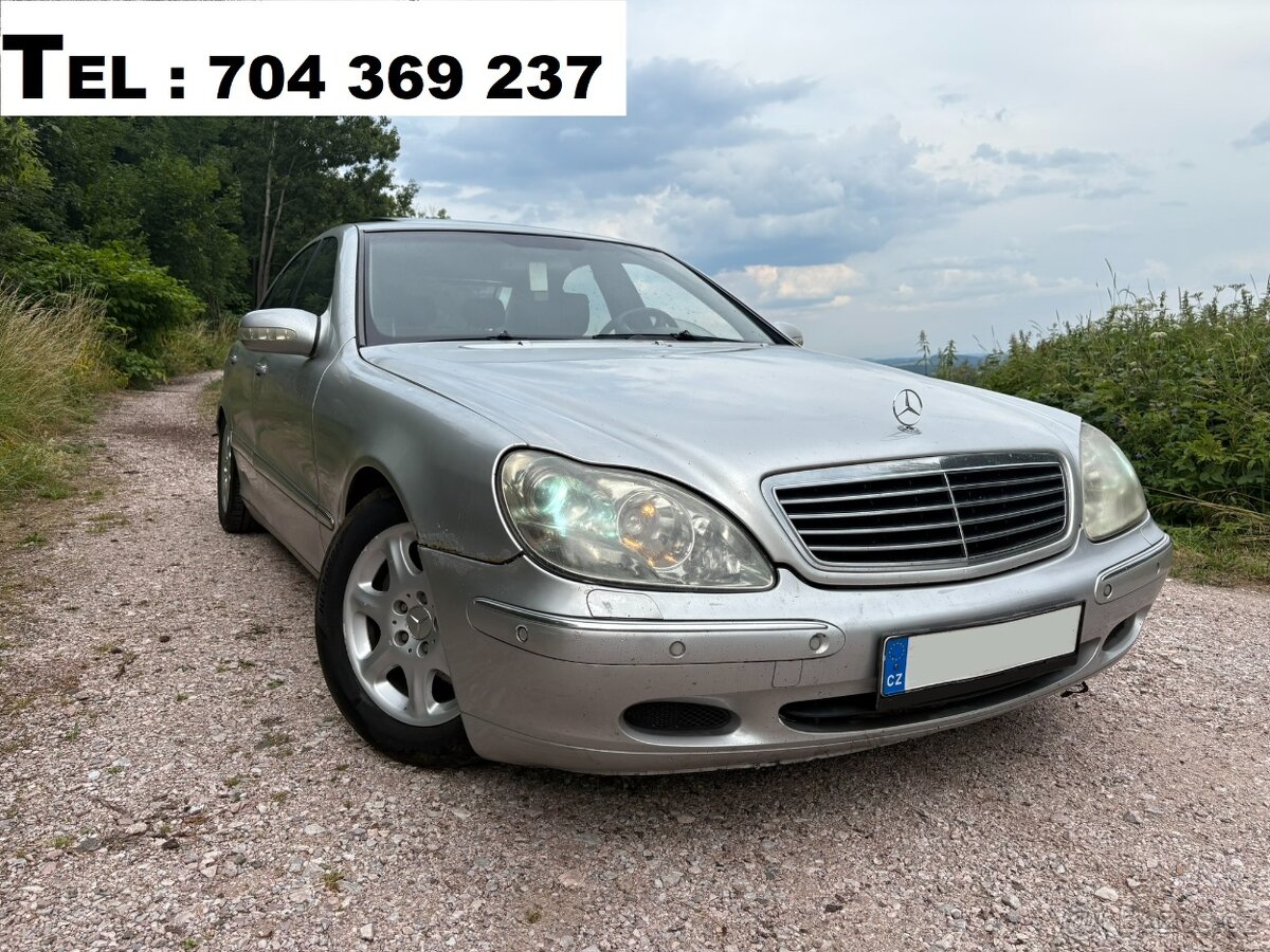 // Mercedes w220 320cdi 145kw, 2002 //DÍLY