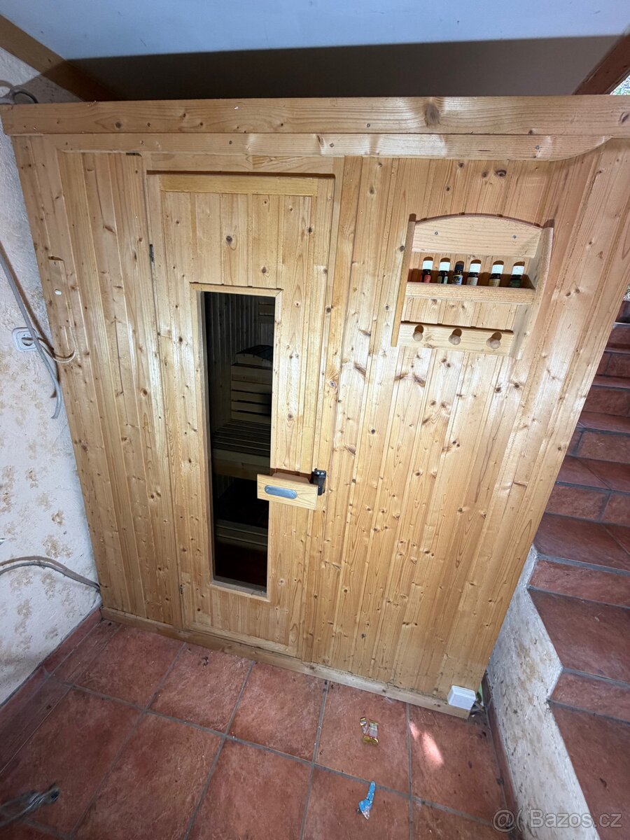 Finská sauna s kamny 7,5 kW
