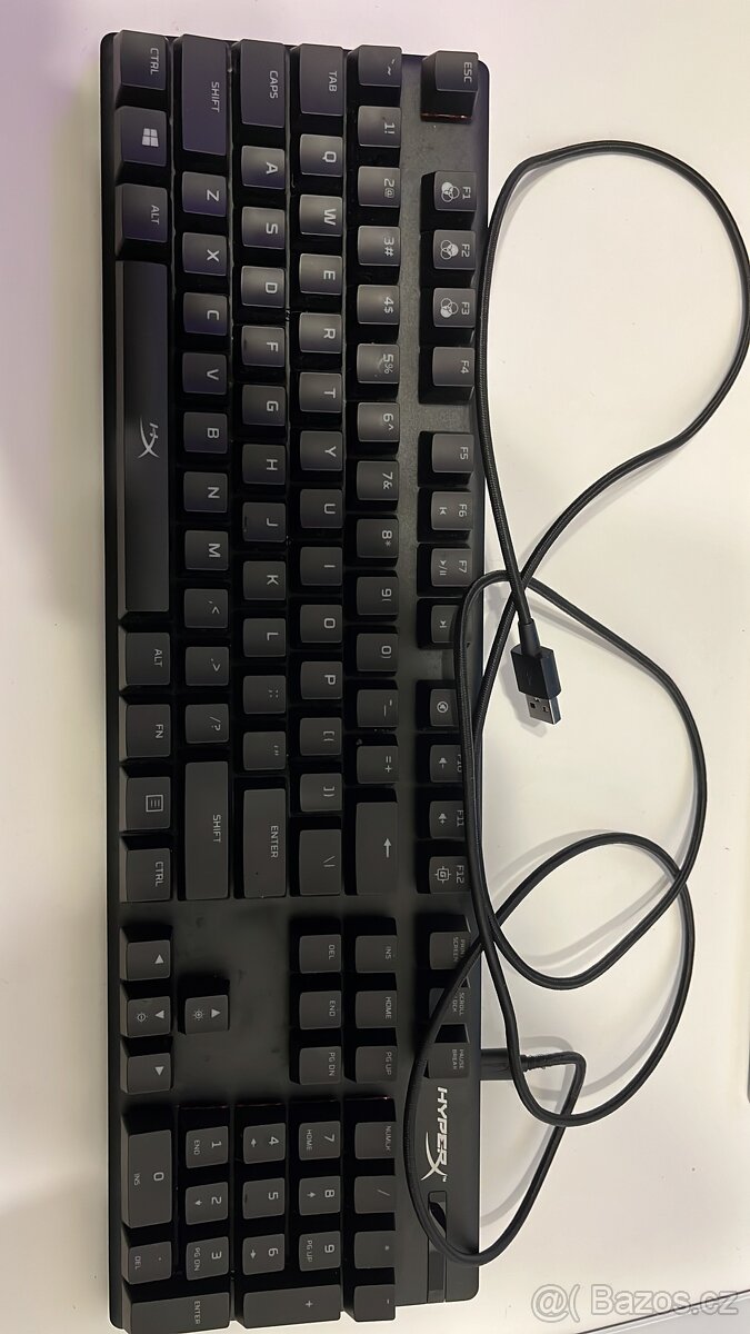 Klávesnice,myš,podložka RGB HyperX