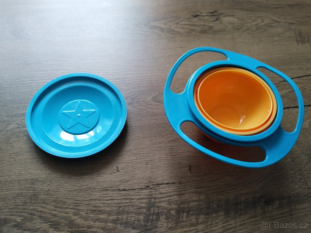 Nevyklopitelná miska pro děti, Gyro bowl