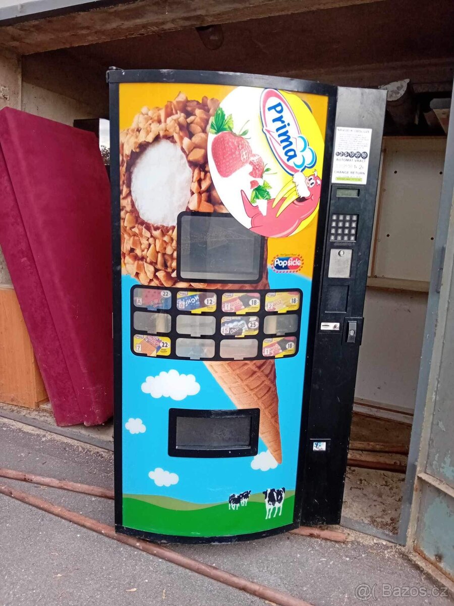 Prodáme zmrzlinový automat