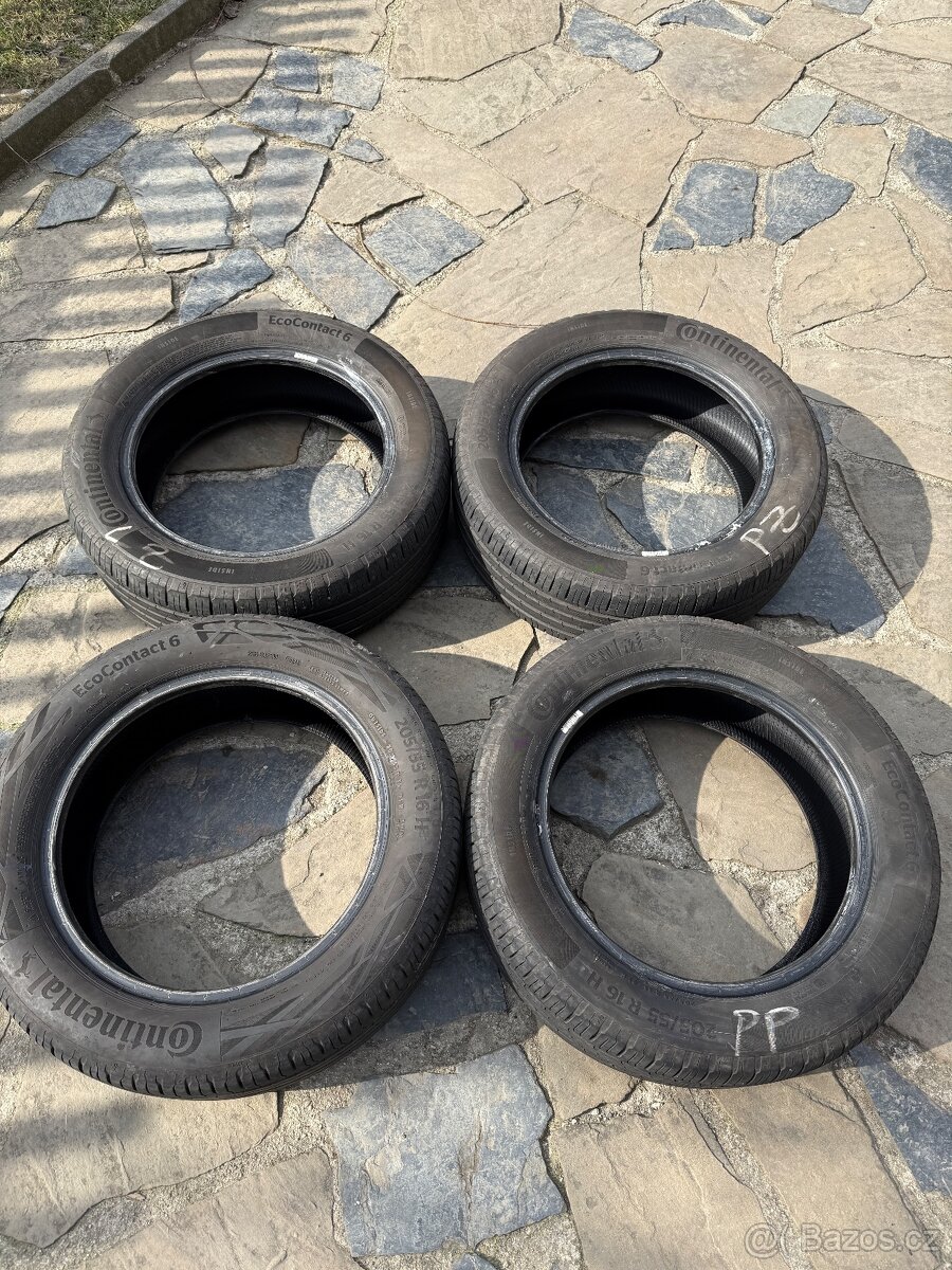 Letní pneumatiky Continental 205/55/R16 91H