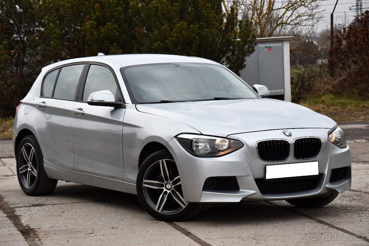 BMW 1, 1.6d 6st MANUÁL, KLIMATIZACE, TEMPOMAT, PDC, ALU 17
