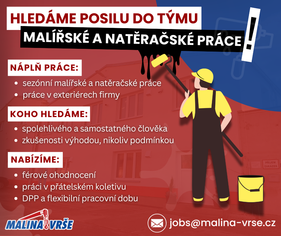 Malířské a natěračské práce