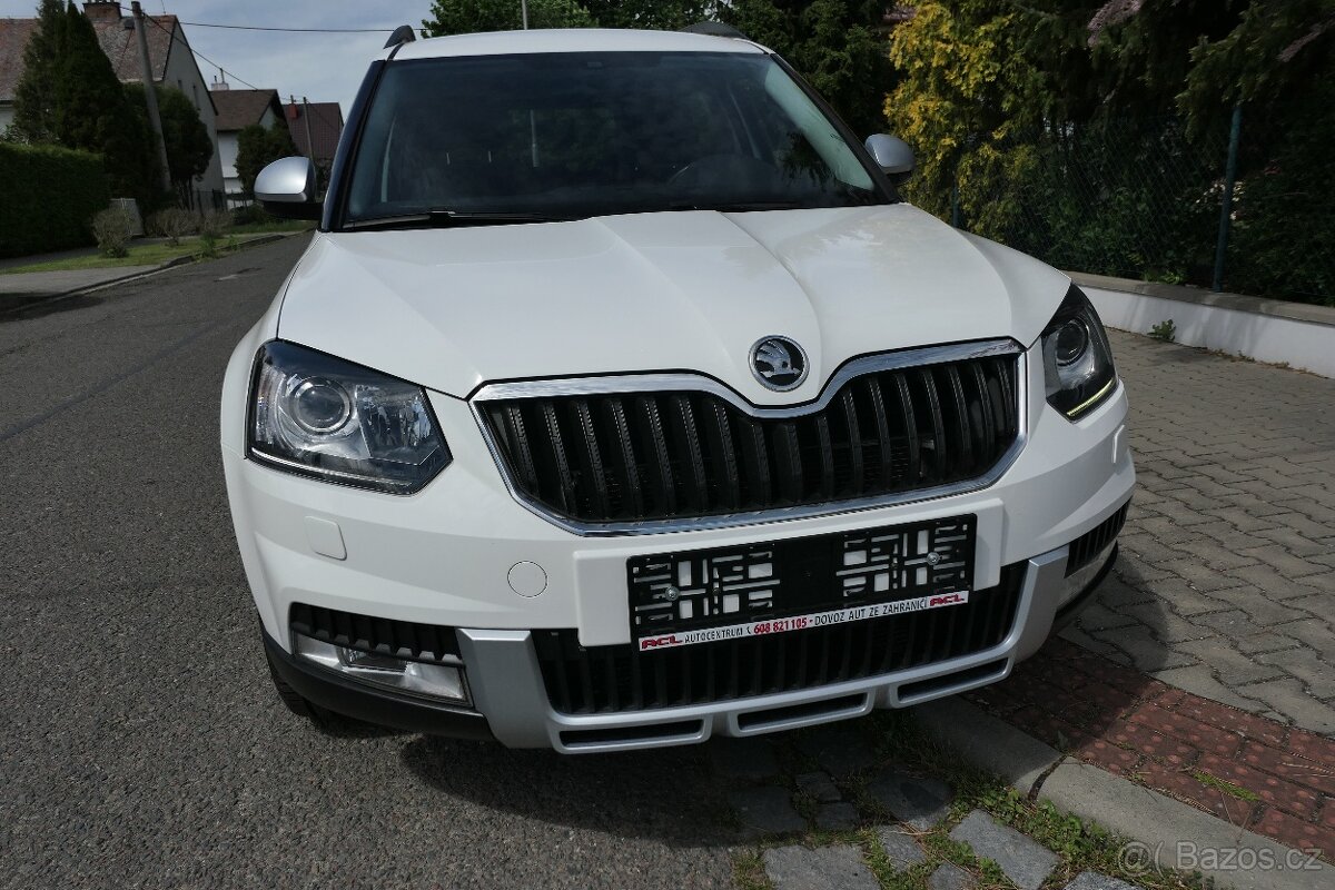 ŠKODA YETI 2.0TDI,XENONY,TAŽNE,ZARUKA KM.