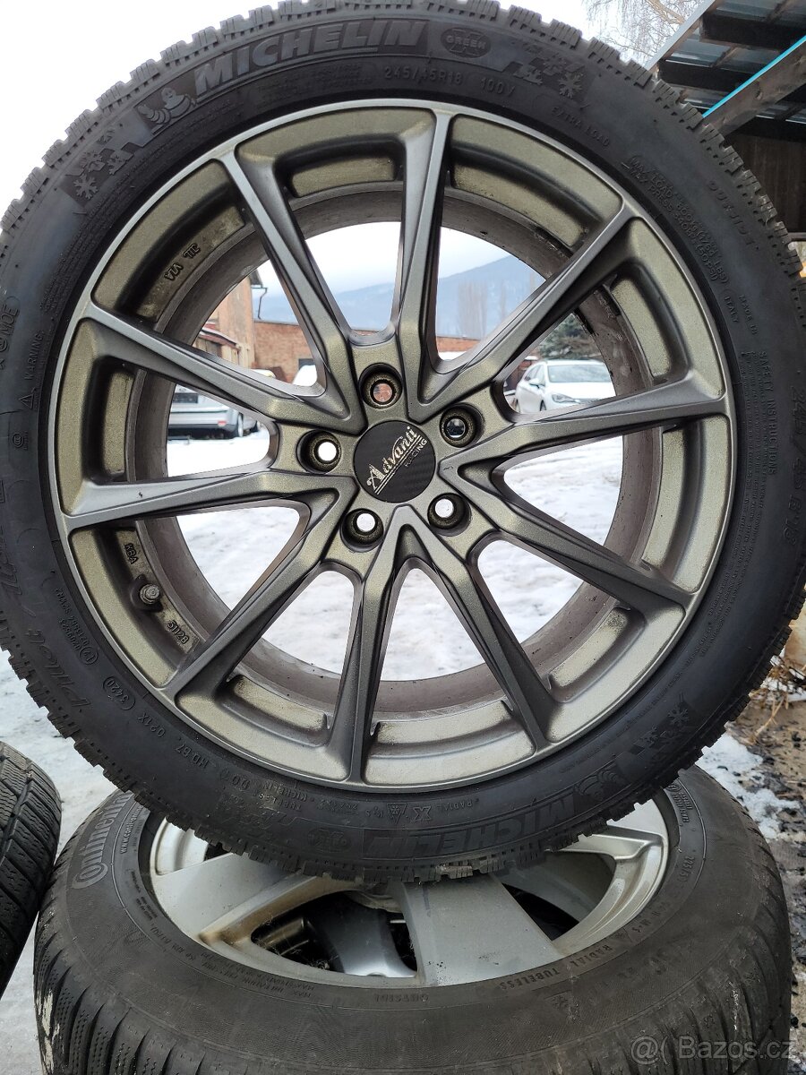 Sada Alu kol BMW 18"