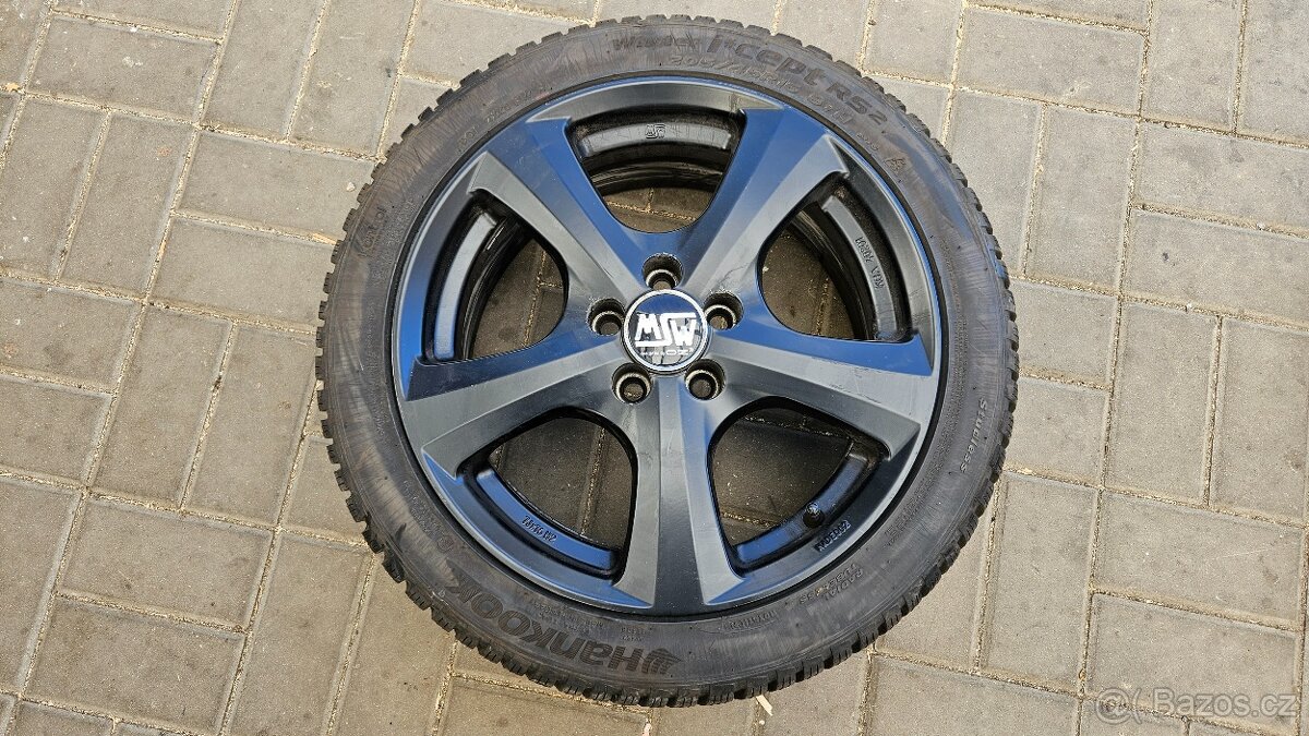Zimní Sada Disků 5x100 205/45 R16 MSW