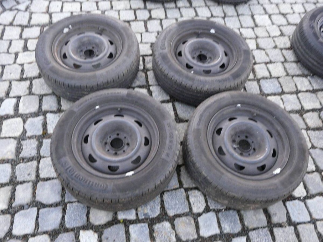 LETNÍ PNEU + DISKY 205/60R15 PEUGEOT 15" CITROEN