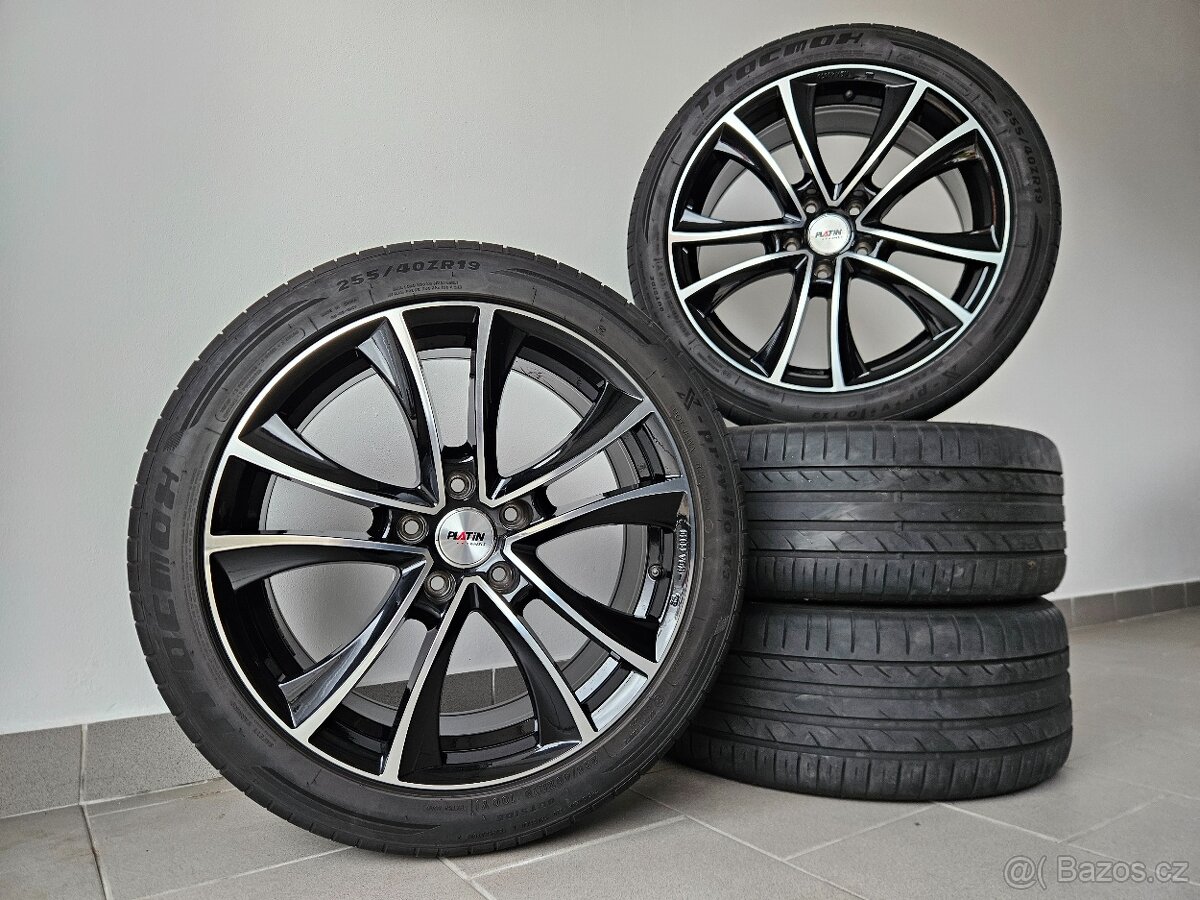 Alu kola Platin 5x120 Letní 255/40/19 ( VW T5 )