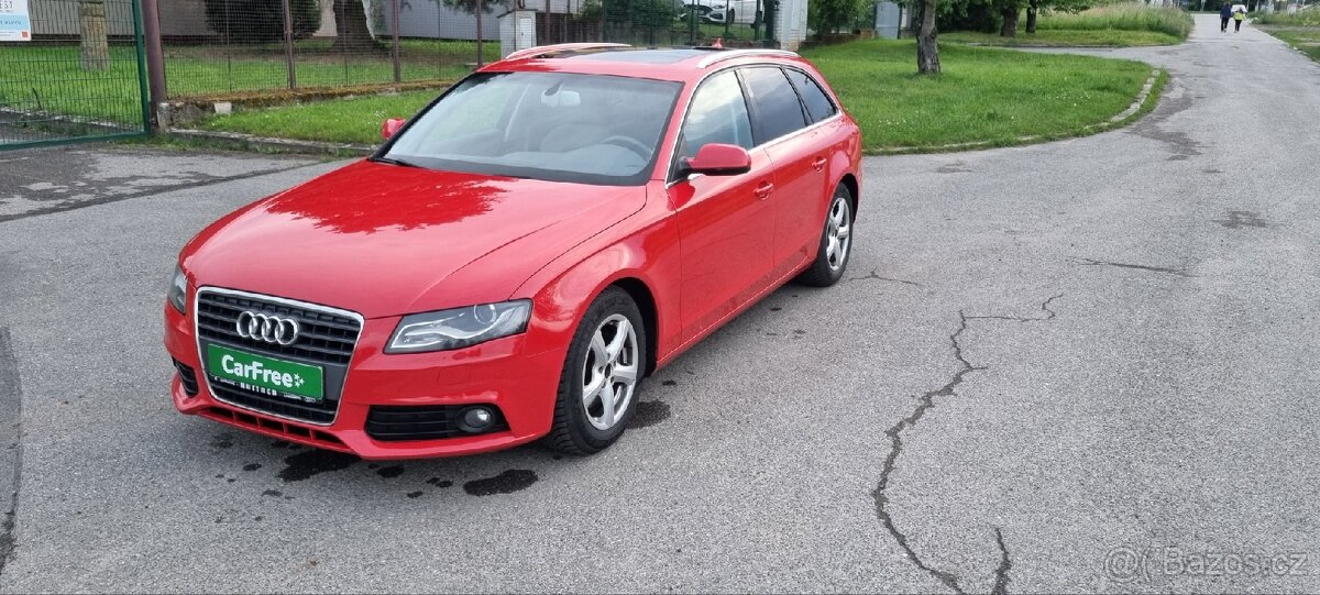 AUDI A4, 2,0 TDI, 105 kw, manuál 6st., 1. majitel v ČR