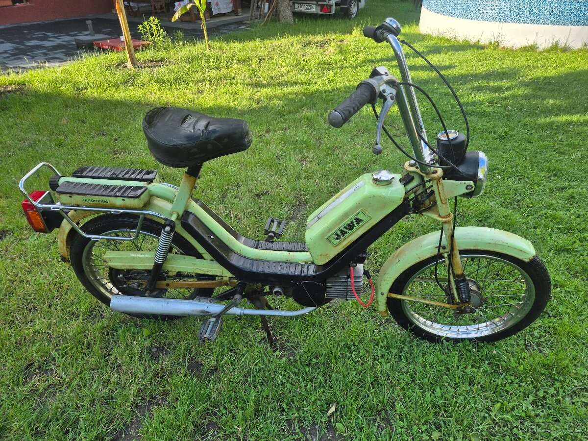 Babetta 210, dvourychlostní, zelená původní 5.
