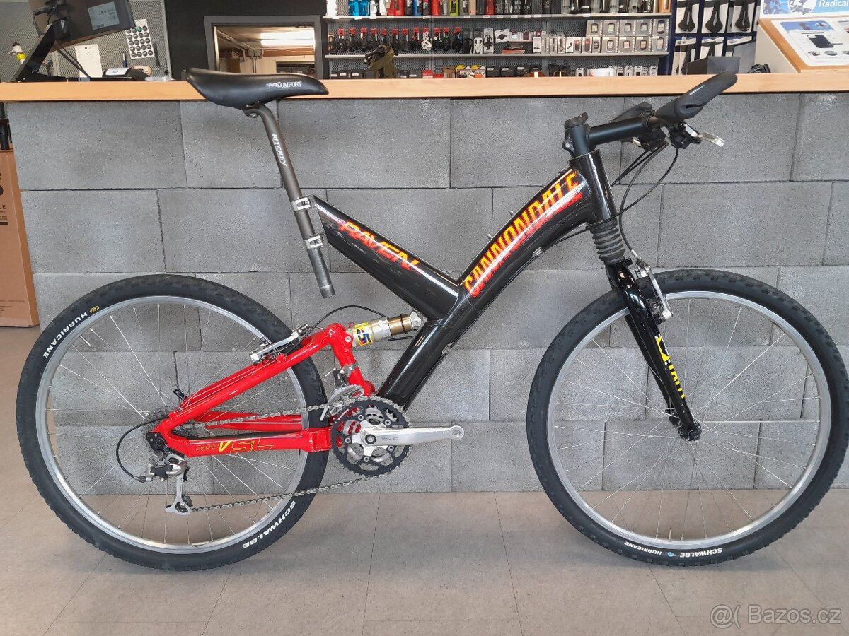 1998 Cannondale Super V Raven 2000, vel. L