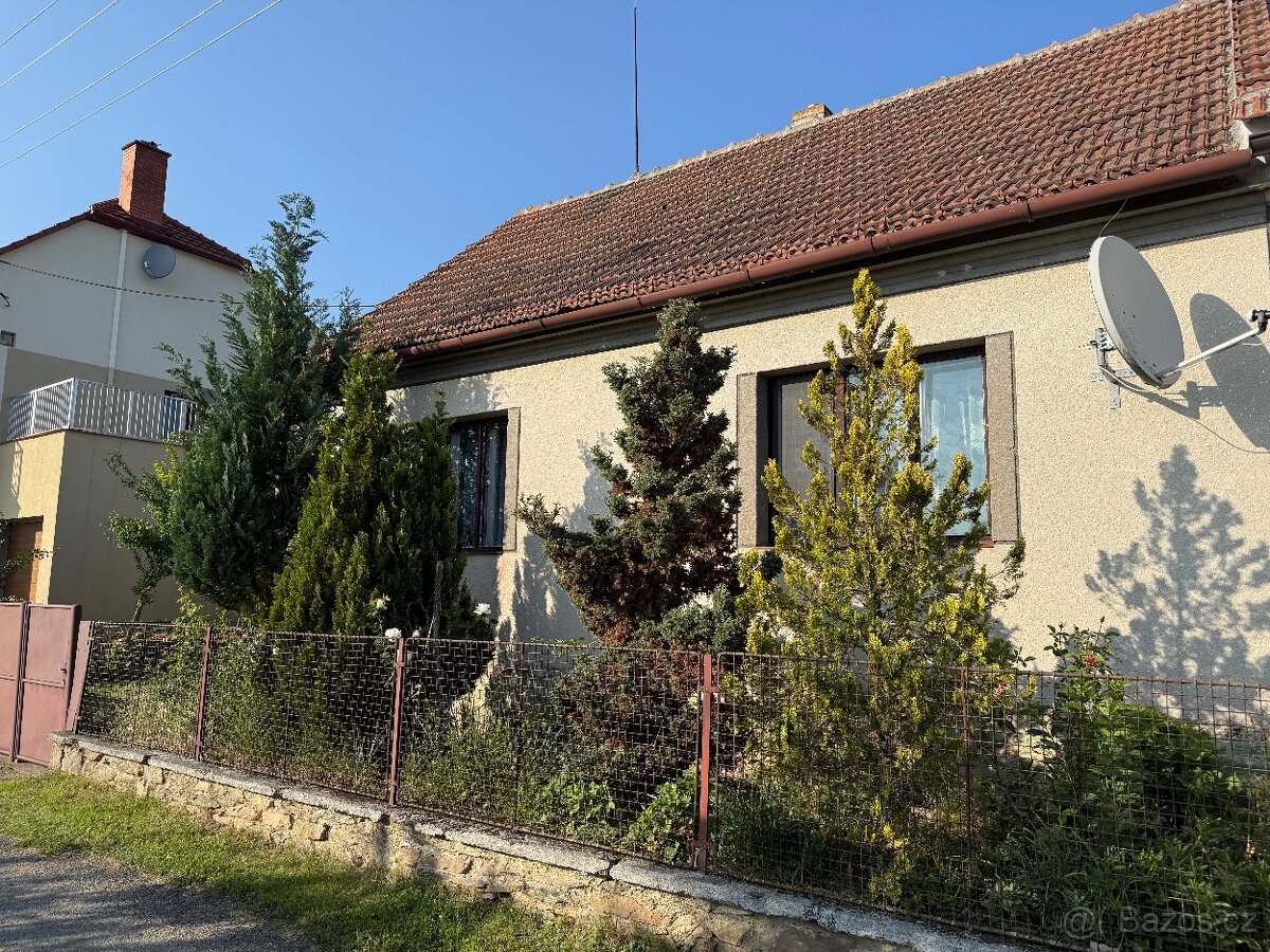 Rodinný dům 2+kk pozemek 600m2