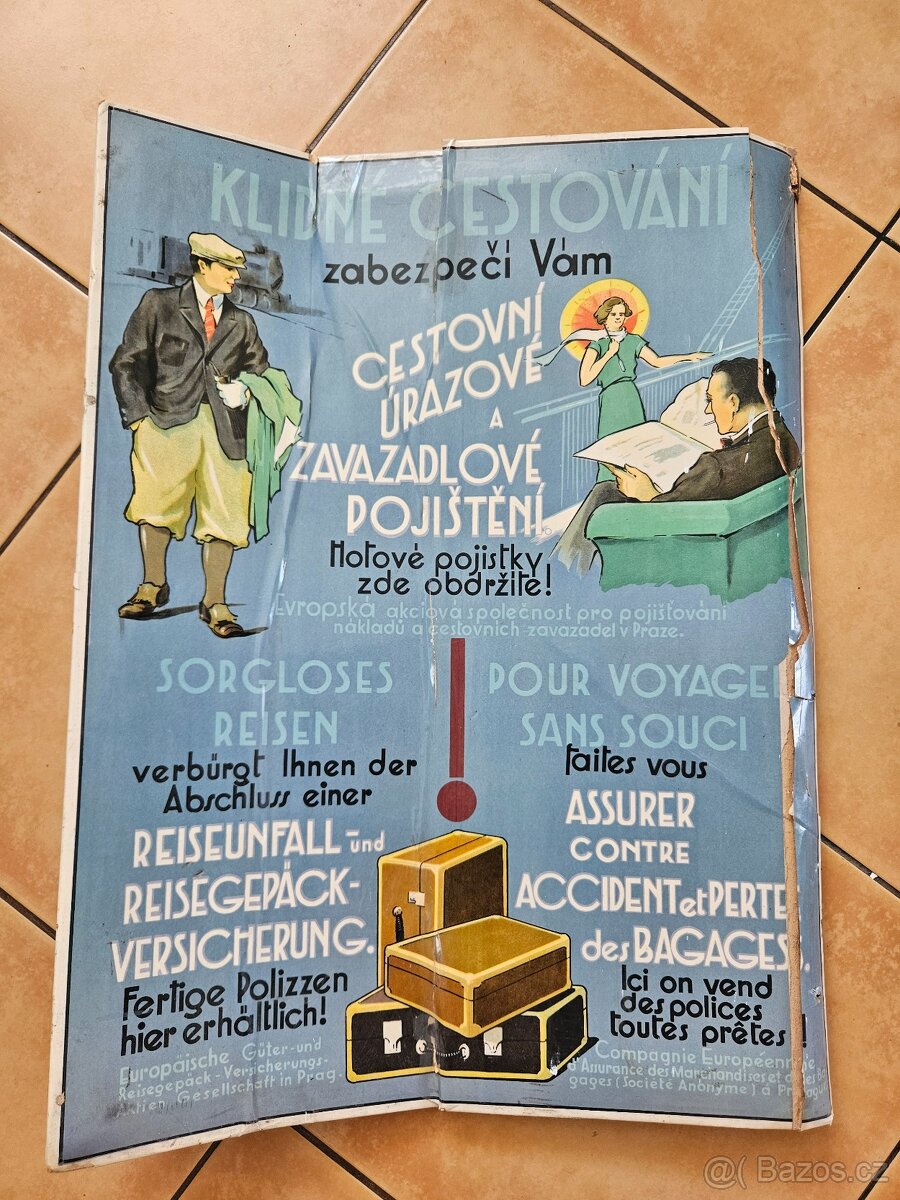 Prodám stary plakat
