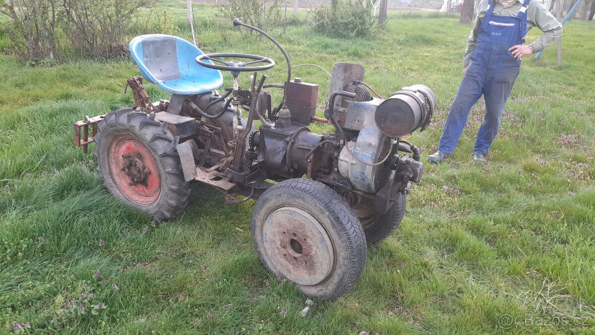 Malotraktor domácí výroby