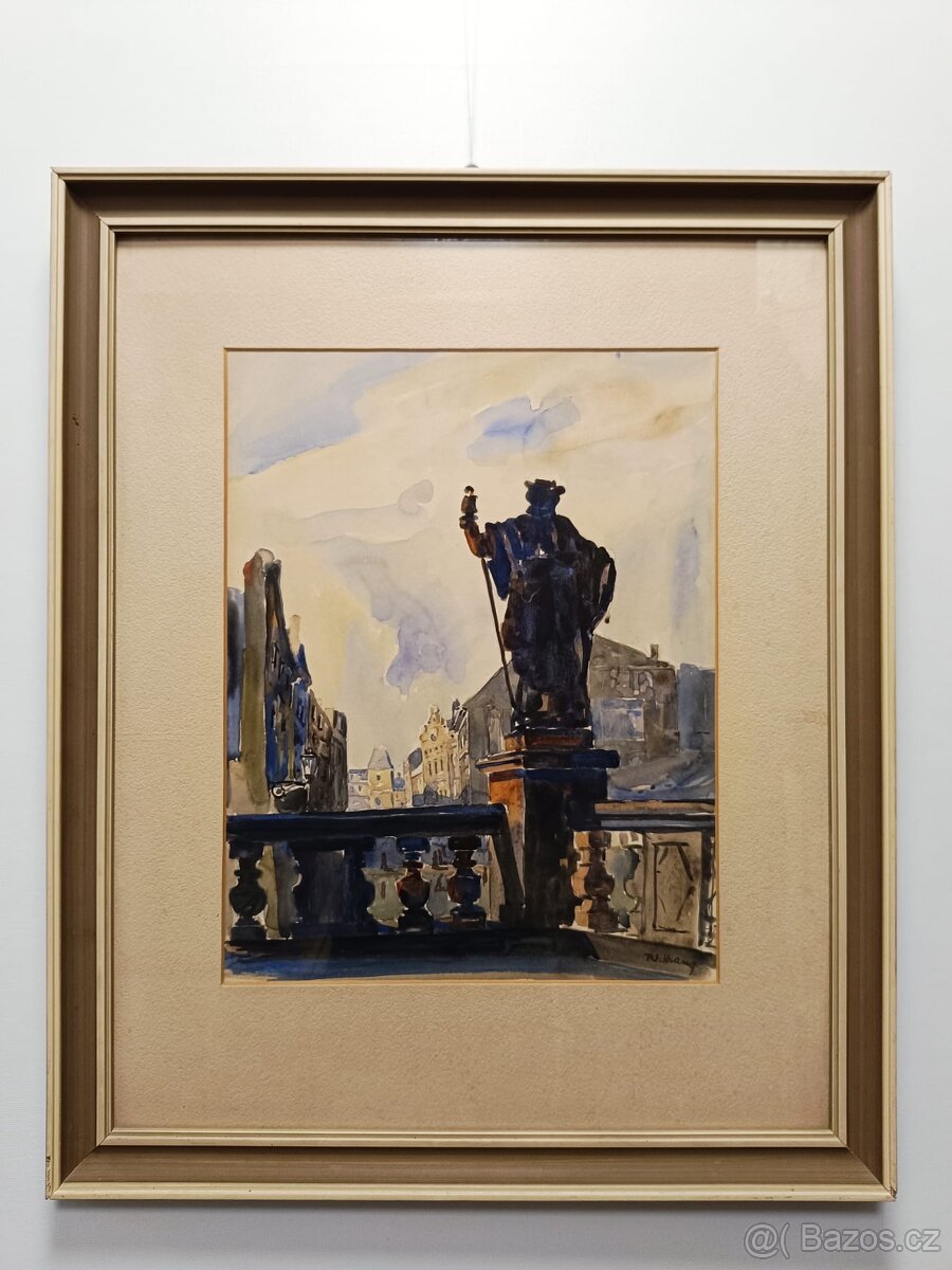 Obraz František Josef Kraus ak. malíř, 68x56