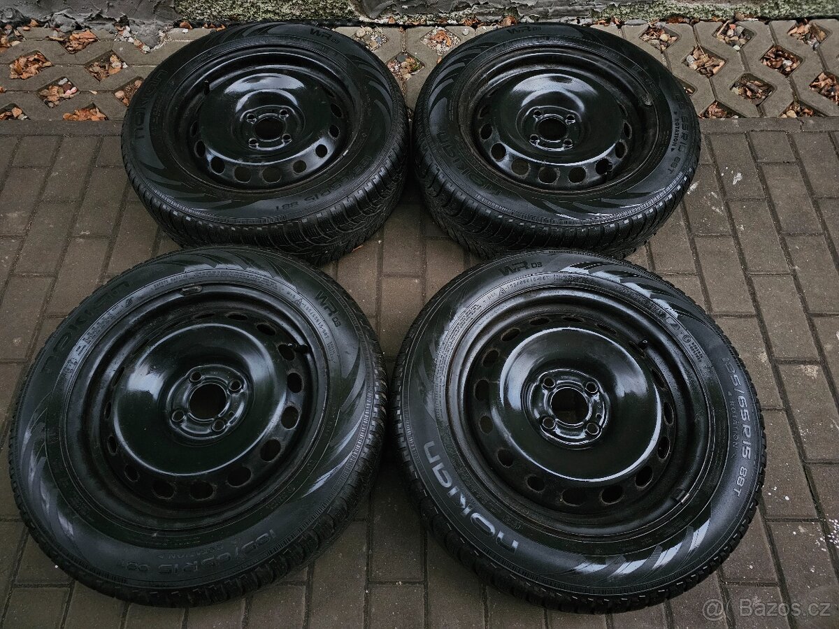 Zimní kola R15 4x100 Dacia Sandero Lodgy Dokker