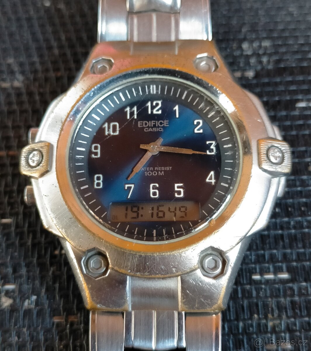 Mohutné pánské duální hodinky Casio