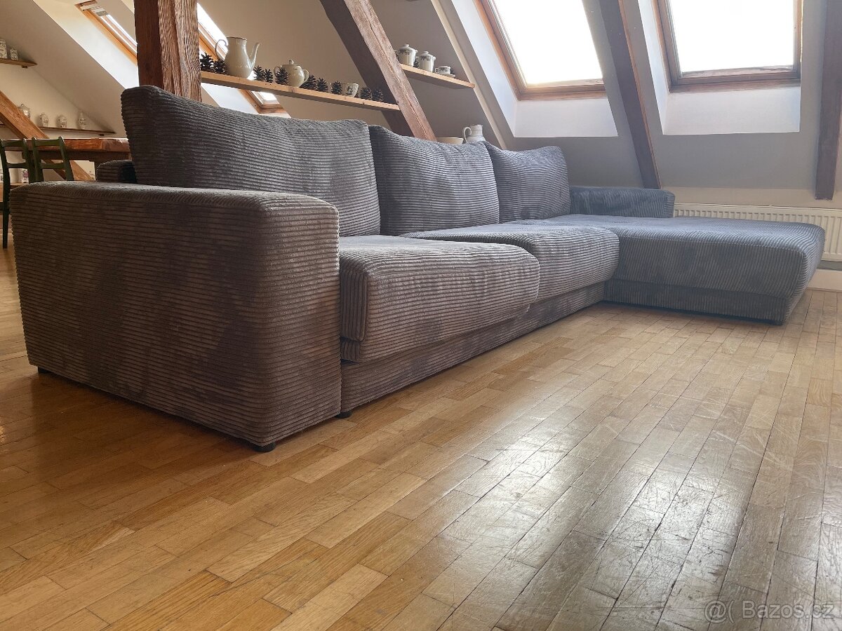 Rozkladacia rohová pohovka Milo Casa Donatella