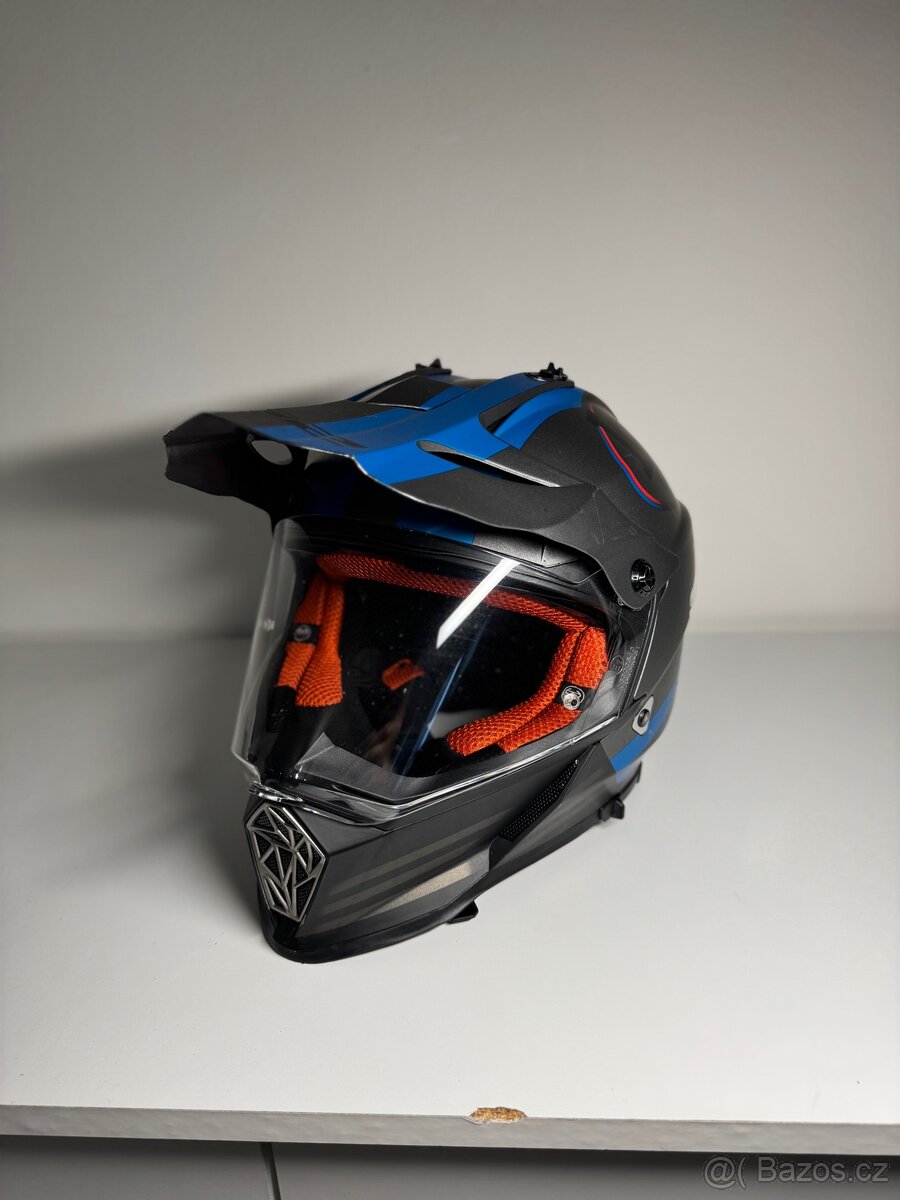 Motocyklová přilba LS2 MX436 Pioneer Quarterback – vel. L