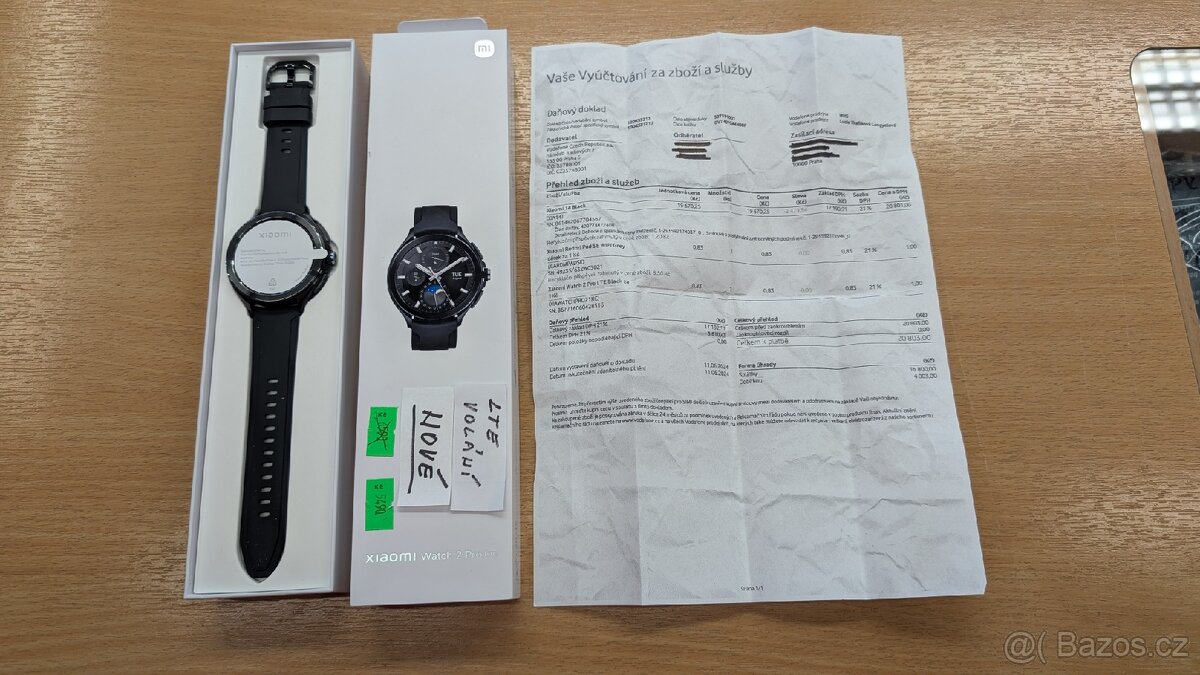 Hodinky Xiaomi Watch Pro 2 LTE + záruka