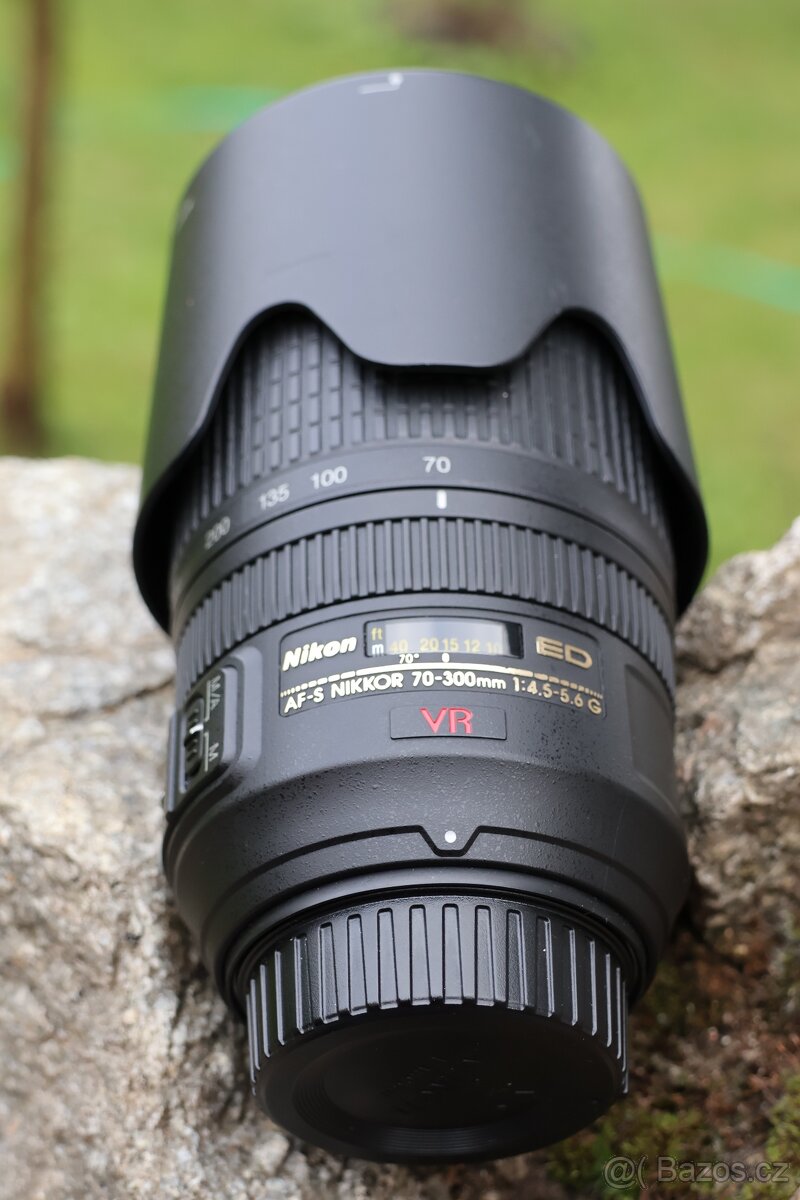 Nikon AF-S NIKKOR 70–300mm f/4.5–5.6G.